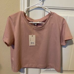 SACRE pink crop top